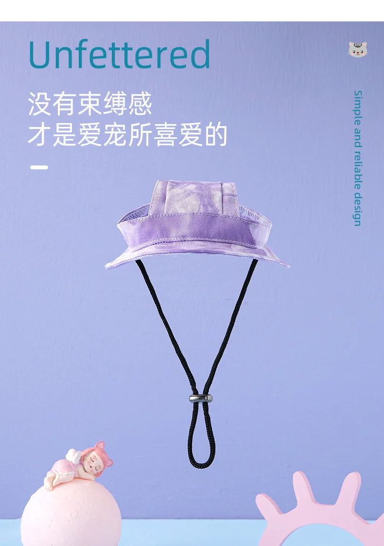 Adjustable Cotton Cat Sun Hat