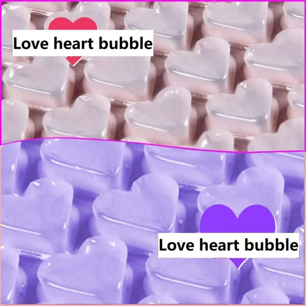 Heart-Shaped Bubble Wrap Roll