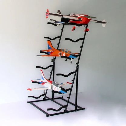 Adjustable Multi-Layer RC Aircraft Display Stand