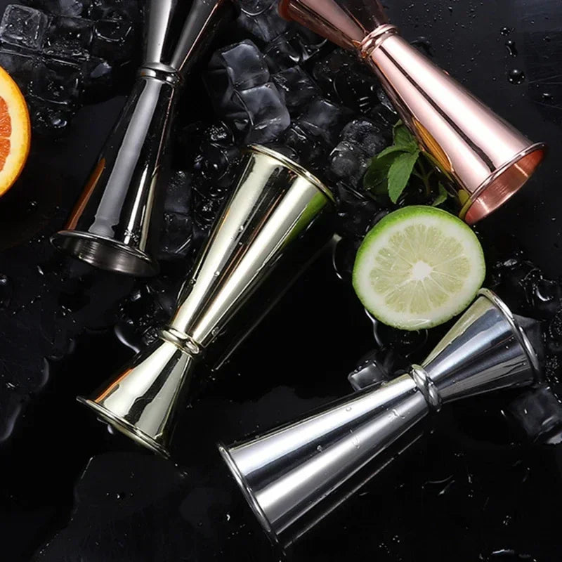 Stainless Steel Double Jigger Cocktail Measuring Cup (30ml/60ml)