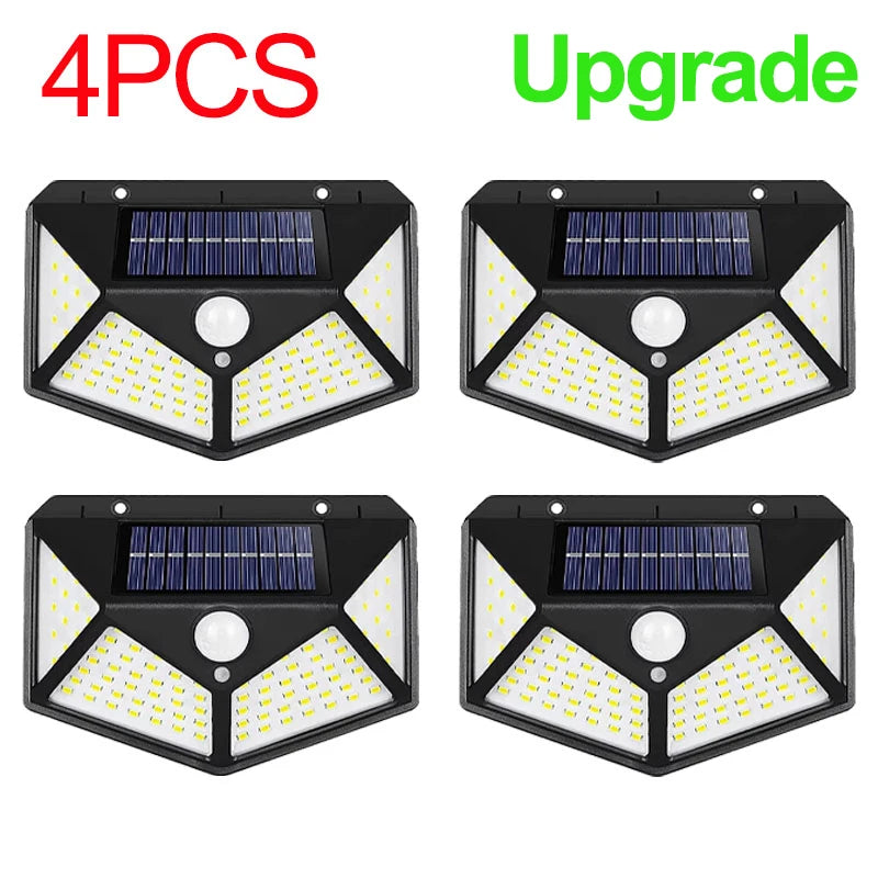 Waterproof Solar Security Light with PIR Motion Detection