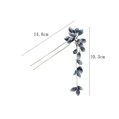 Handmade Flower Hanfu Hair Pin