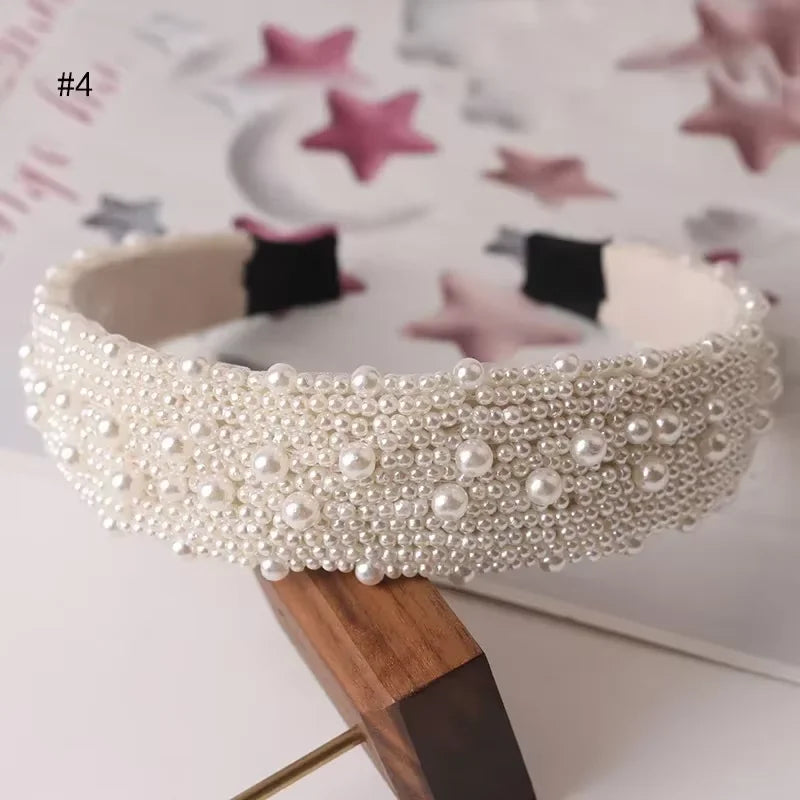 Retro Pearl Headband