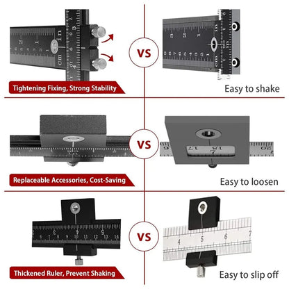 Adjustable Cabinet Hardware Installation Jig