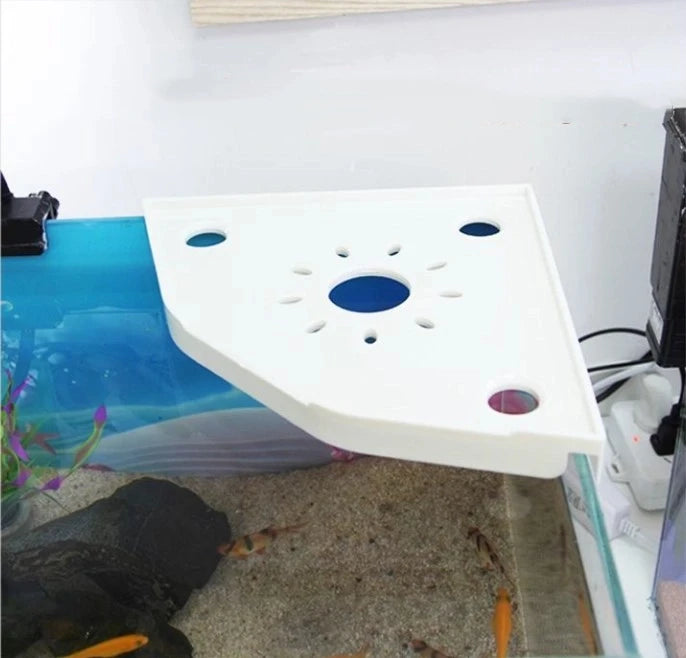 Aquarium Corner Storage Shelf for Plants & Accessories