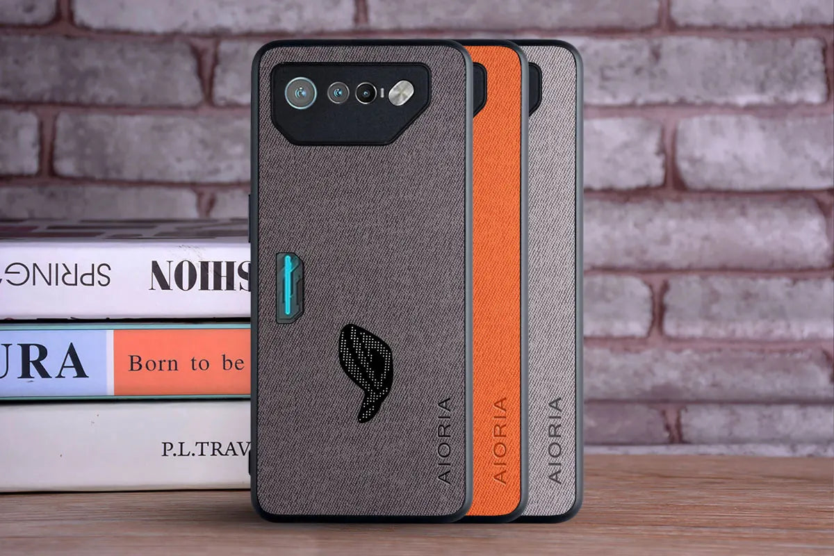 Textured Leather Phone Case for ASUS ROG Phone 6 & 7