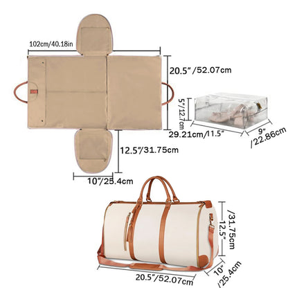 Foldable Garment Duffel Travel Bag