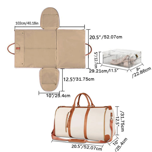 Foldable Garment Duffel Travel Bag