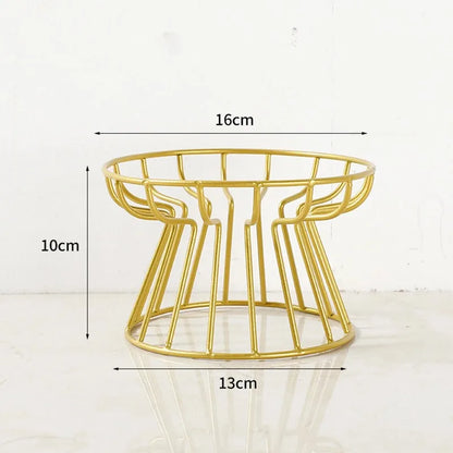 Elevated Ceramic Cat Food Bowl with Metal Stand