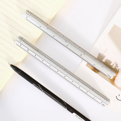 Aluminium Triangular Scale Ruler