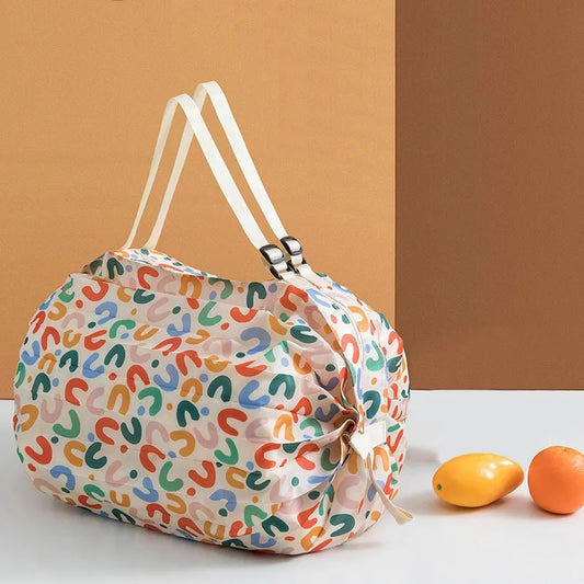 Foldable Reusable Shopping Tote Bag