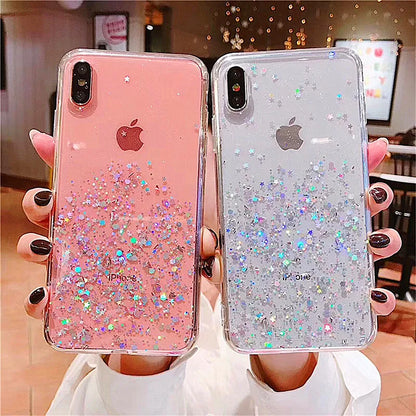 Glitter Phone Case For iPhone 13 mini 12 Pro 11 ProMax For iPhone XR XS Max X 8 7 6s