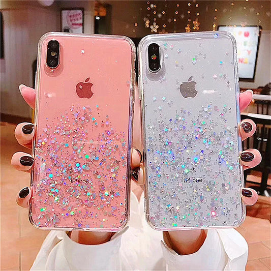 Glitter Phone Case For iPhone 13 mini 12 Pro 11 ProMax For iPhone XR XS Max X 8 7 6s