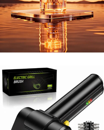 Rechargeable Electric BBQ Grill Cleaning Brush