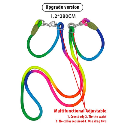 Reflective Hands-Free Dog Leash