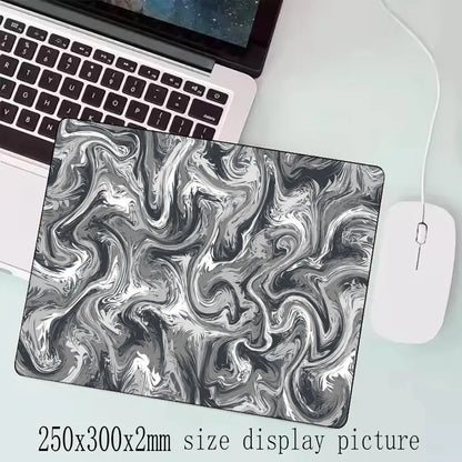 Fluid Pattern Desk Mouse Pad
