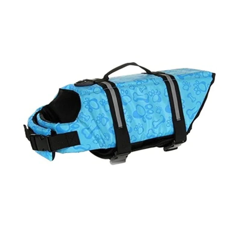 Reflective Dog Life Jacket Adjustable Swimming Safety Vest