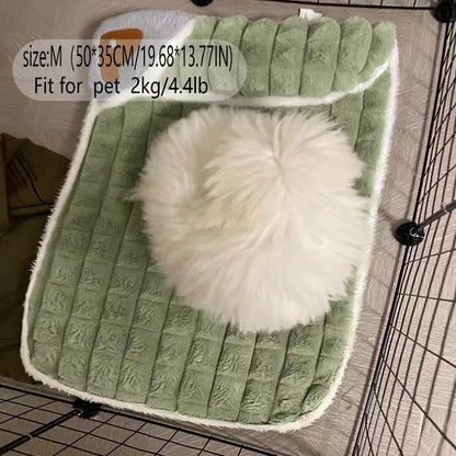 Soft Corduroy Kennel Mattress for Large Dogs