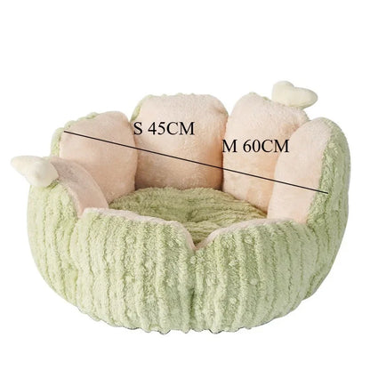 Plush Cactus Pet Nest Bed