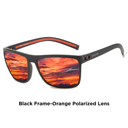 ZENOTTIC Retro Square Polarized Sunglasses