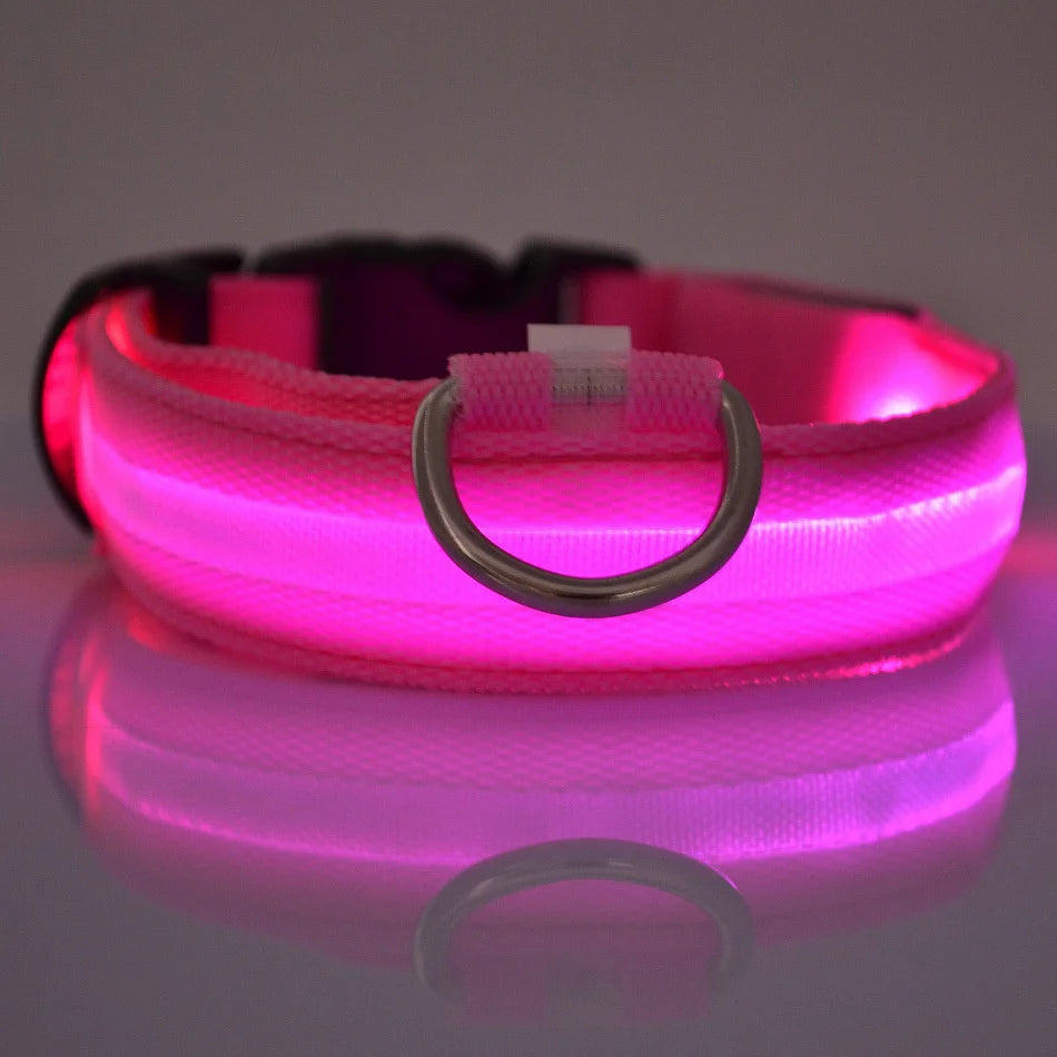 LED Flashing Dog Collar