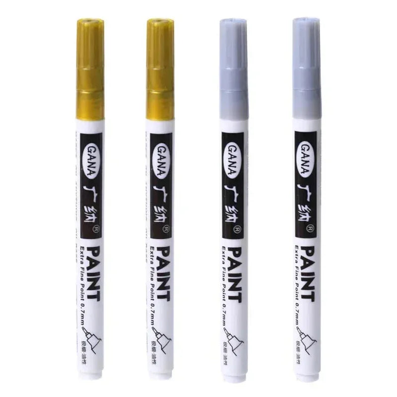 Oil-Based Paint Marker Pen Set – 0.7mm Extra Fine