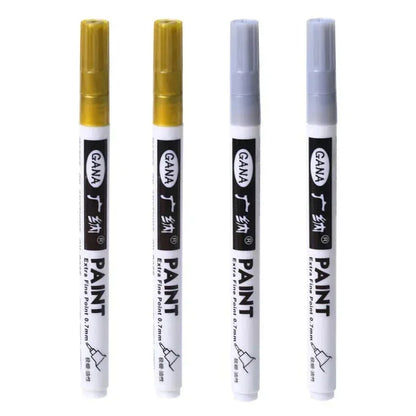 Oil-Based Paint Marker Pen Set – 0.7mm Extra Fine