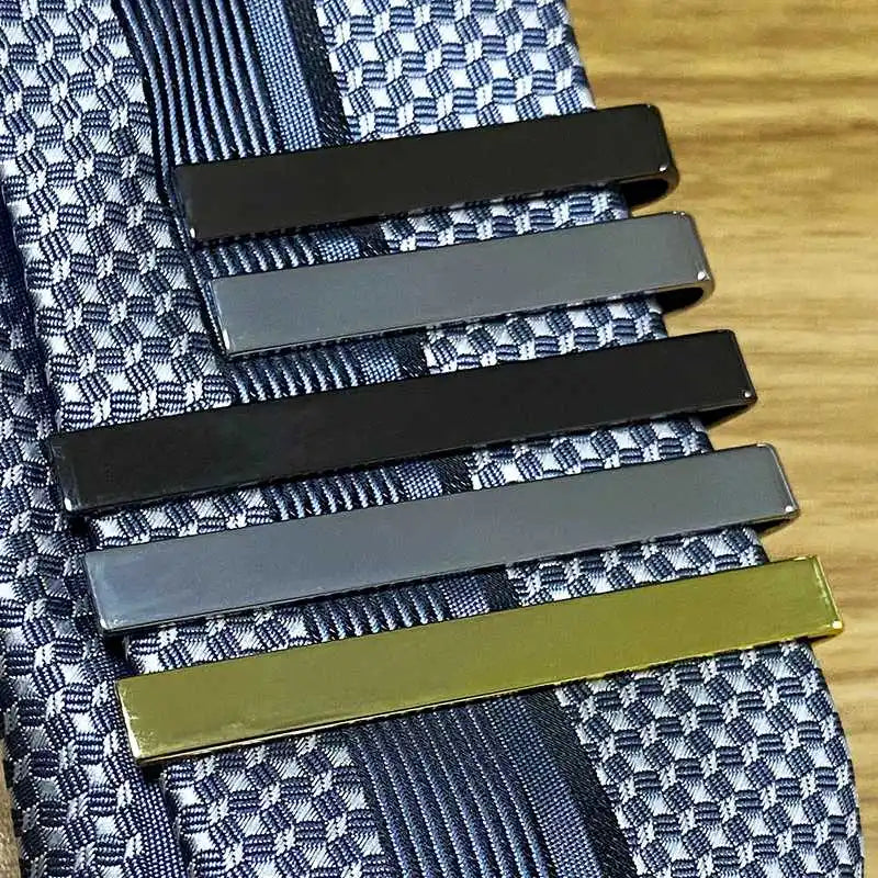 Men’s Metal Tie Clip Necktie Bar Clasp