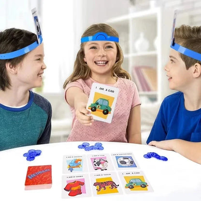 Who Am I? Guessing Headband Board Game