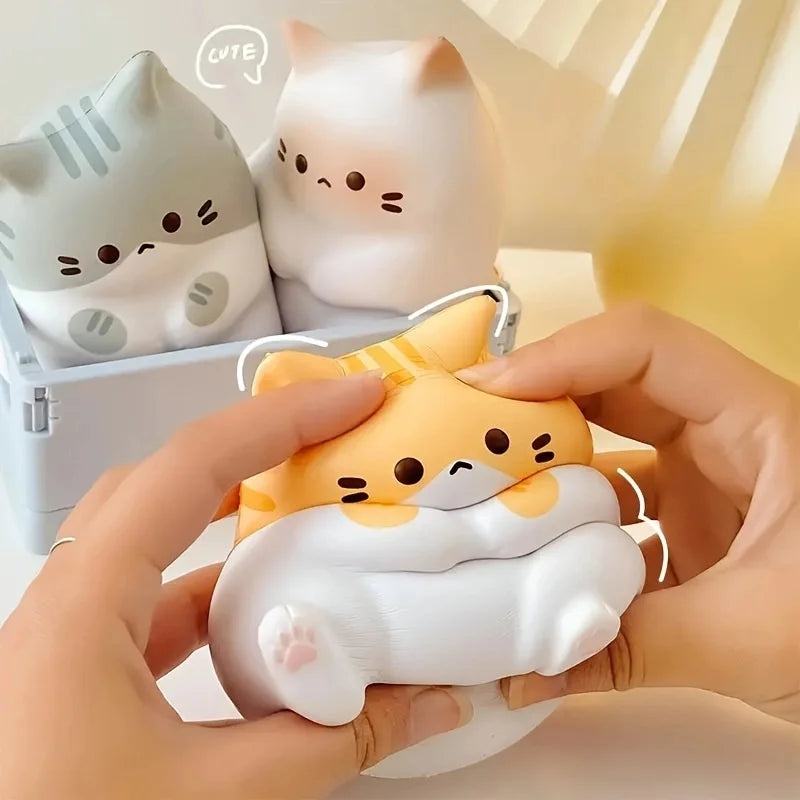 Cute Slow-Rise Cat Squishy Stress Toy