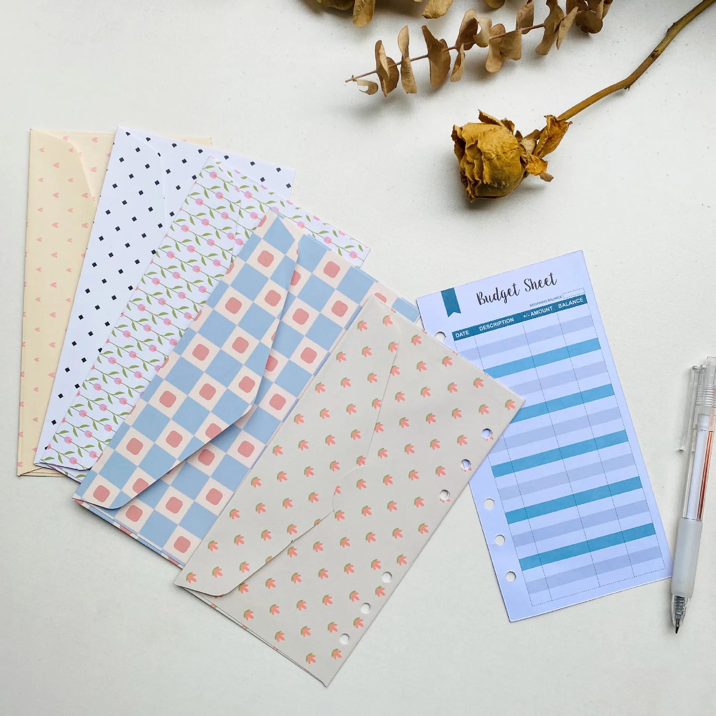 A6 Budget Planner Binder Set