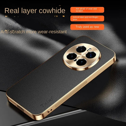 Mobile Phone Case – Leather Plating Shockproof Cover For Honor Magic