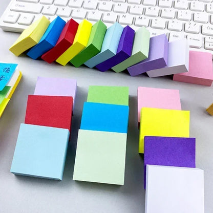 Fluorescent Sticky Notes Set – Planner Memo Pads