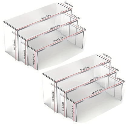 Clear Acrylic U-Shaped Display Stand