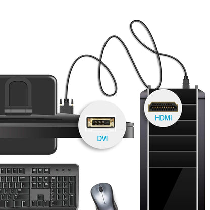 HDMI to DVI Bi-Directional Cable