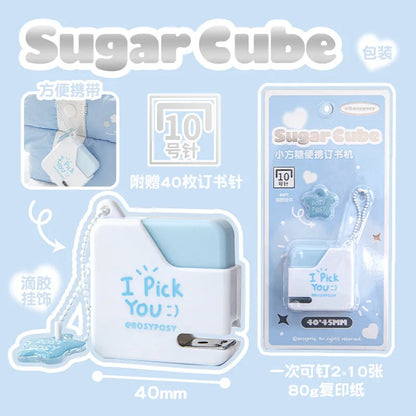 RosyPosy Mini Cube Stapler