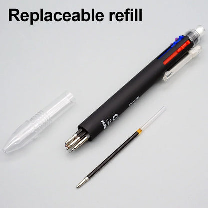 6 In 1 Multicolor Ballpoint Pens 5 Colors