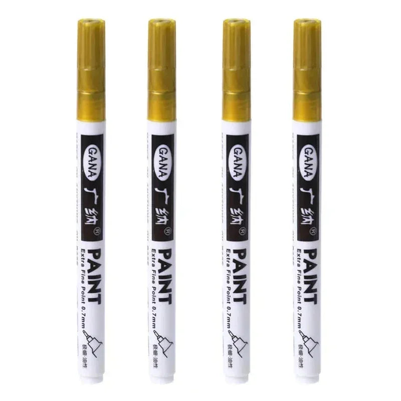Oil-Based Paint Marker Pen Set – 0.7mm Extra Fine