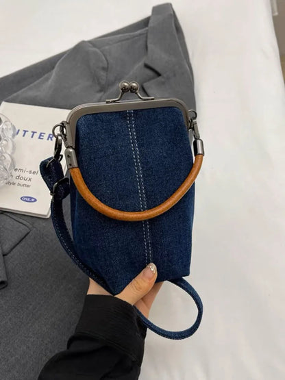 Women’s Denim Phone Crossbody Bag