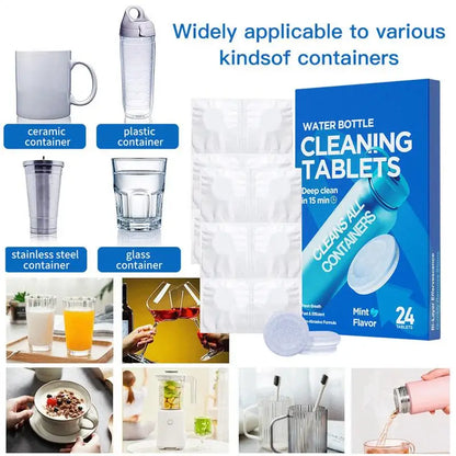 Water Bottle Cleaning Tablets