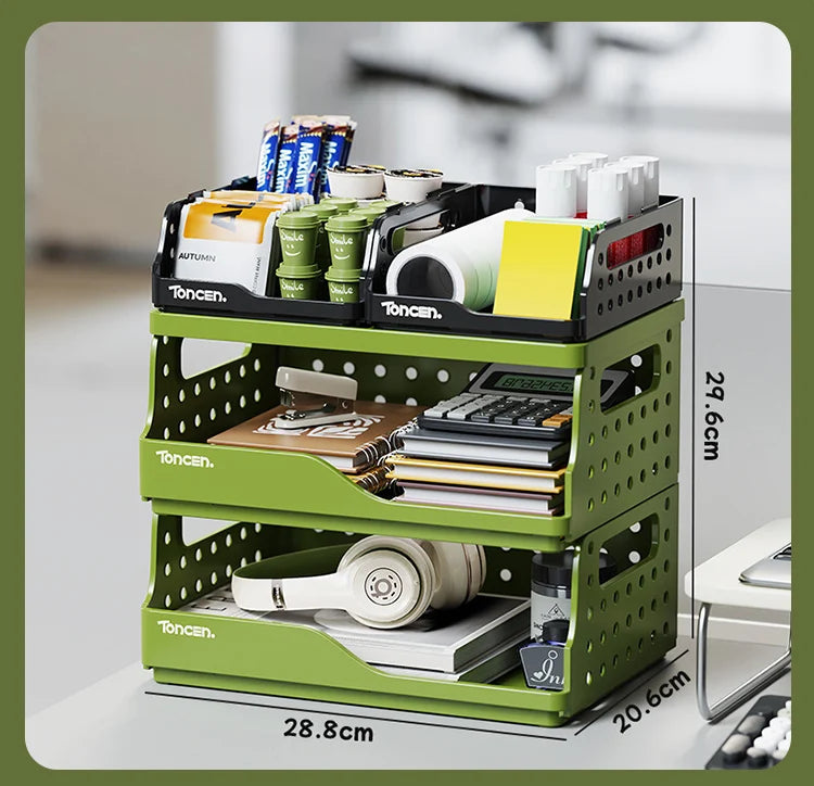 3-Tier Stackable Desk Organizer