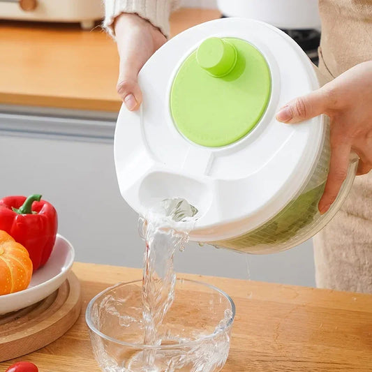 Manual Salad Spinner & Vegetable Dryer