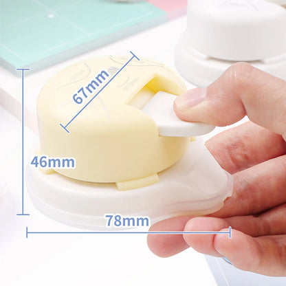 Portable Multi-Radius Corner Rounder Punch for Scrapbooking & DIY