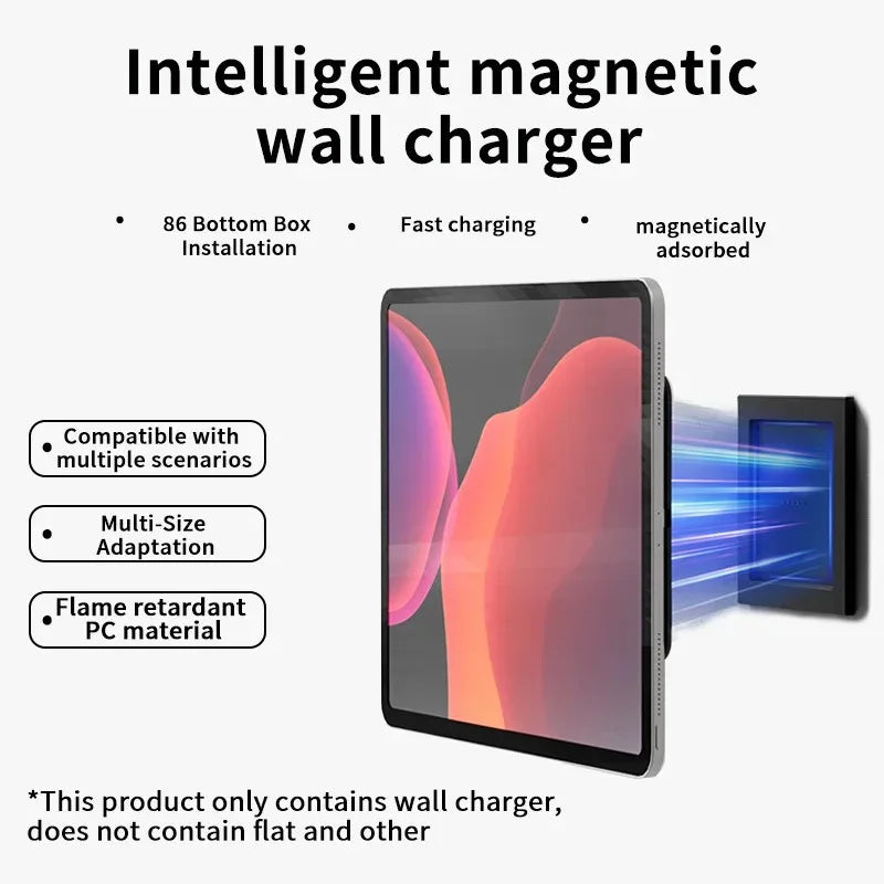 Magnetic Wall Mount Tablet Charging Stand