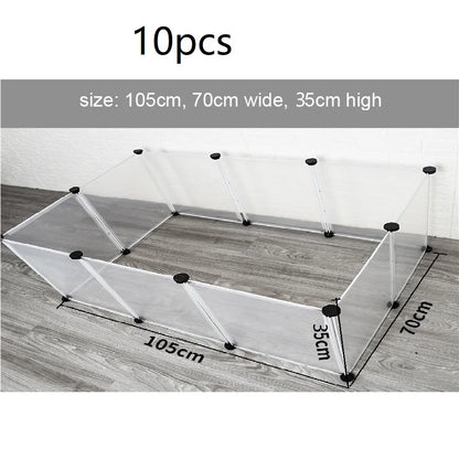Modular Small Pet Playpen Fence