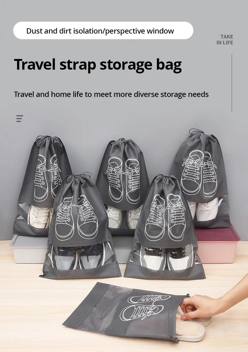 Reusable Travel Shoe Storage Bags
