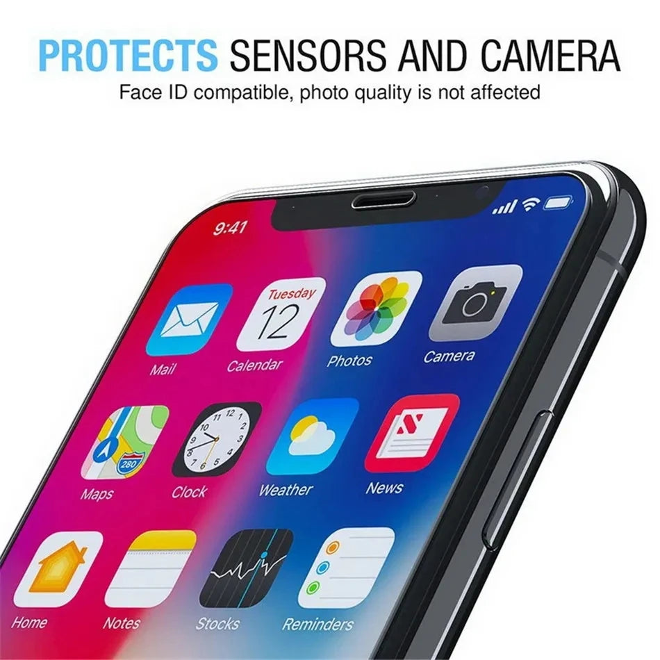 Tempered Glass Screen Protector for iPhone