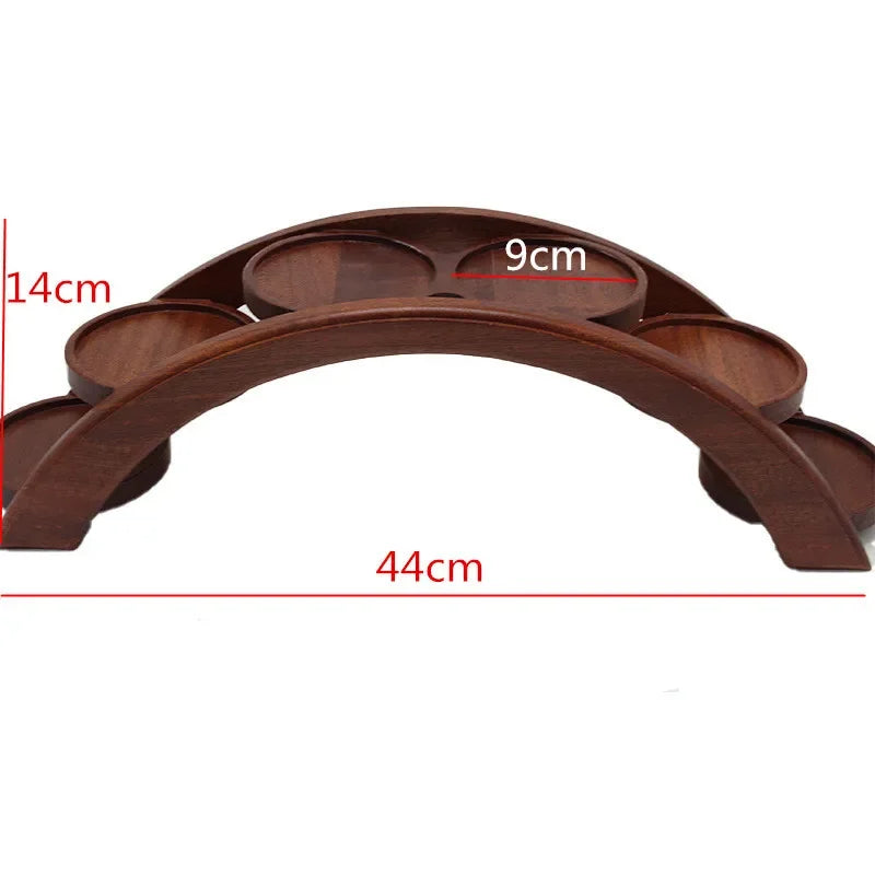 Wooden Sushi Bridge Serving Plate