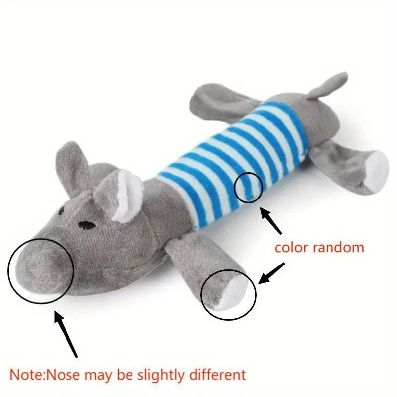 Squeaky Plush Dog Toy
