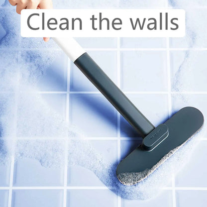 Long-Handled Window & Surface Cleaning Brush for Glass